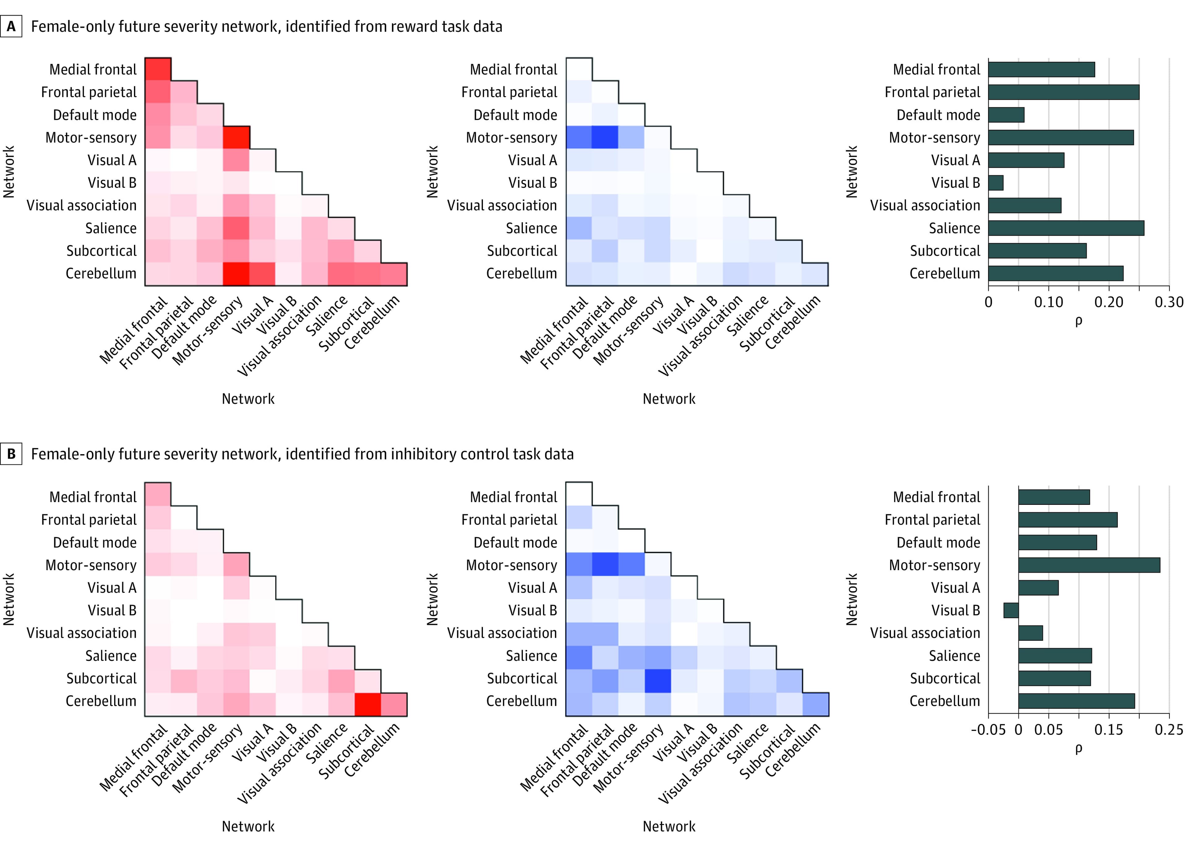 Figure 2. Anatomy and Virtual Lesioning of Future Severity Networks.